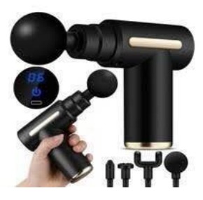 Massageador Elétrico Portátil B-max COM 4 CABEÇAS DE MASSAGEM