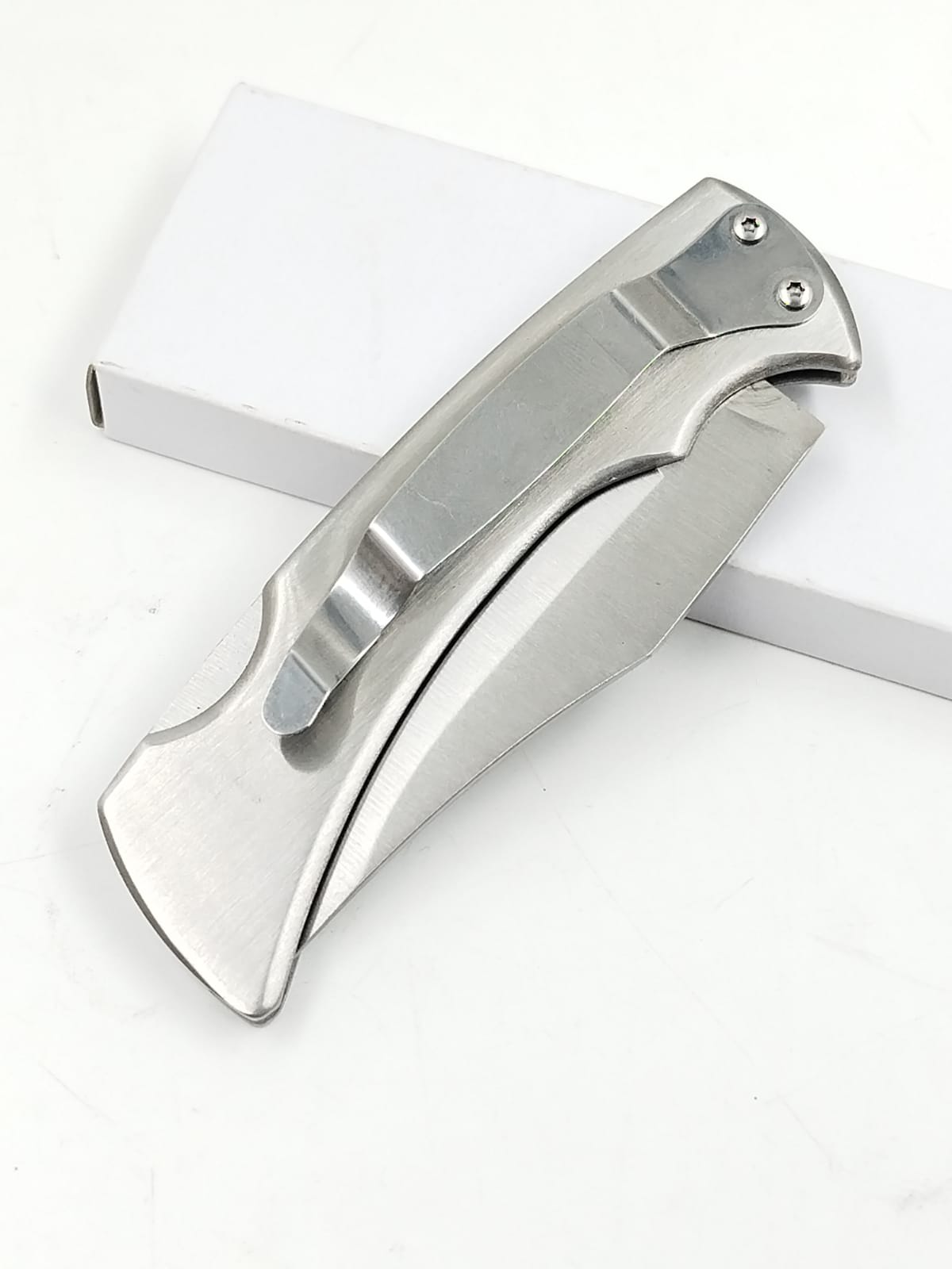 Canivete Inox Clip Bolso Estilo Zebu