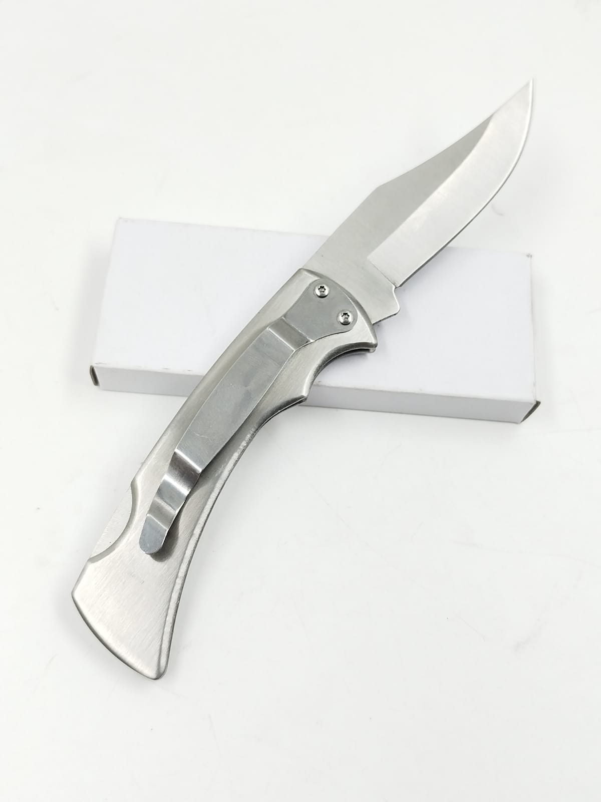 Canivete Inox Clip Bolso Estilo Zebu