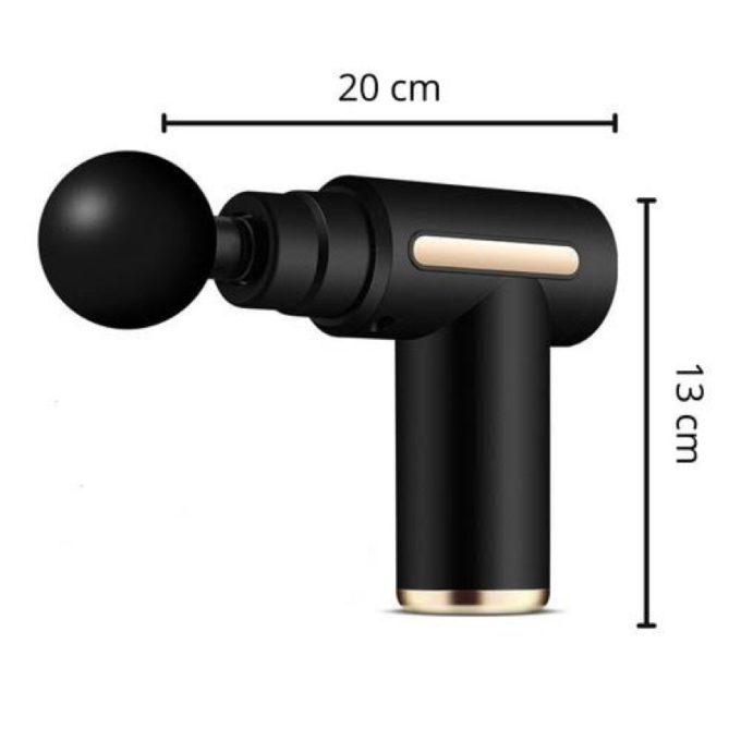 Massageador Elétrico Portátil B-max COM 4 CABEÇAS DE MASSAGEM