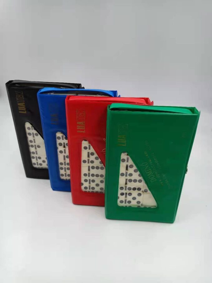 Jogo De Domino Double Six Profissional Osso Estojo C/28 Peças TOP Jogador Jogar
