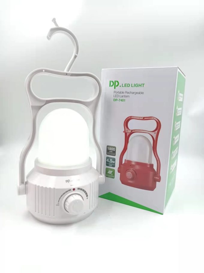 Lampião De Led  Luminária Recarregável