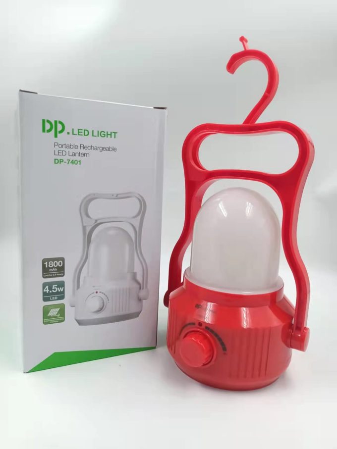 Lampião De Led  Luminária Recarregável