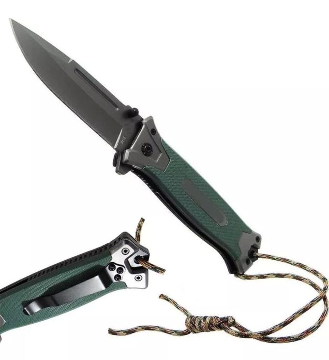 Canivete Tatico Militar Semi Automatico Estilo - Image 6