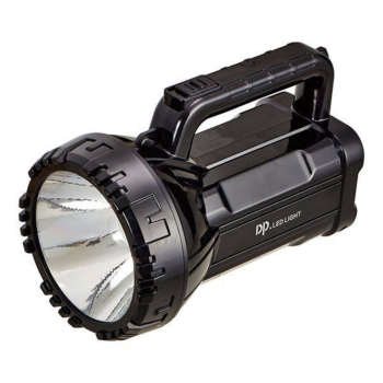 Lanterna Holofote Tatica de mao LED com alca Recarregavel