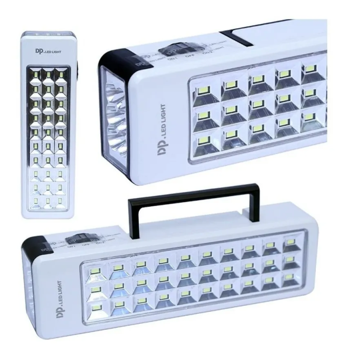 Luminária de Emergência 36 LED 1300mAh DP-7076