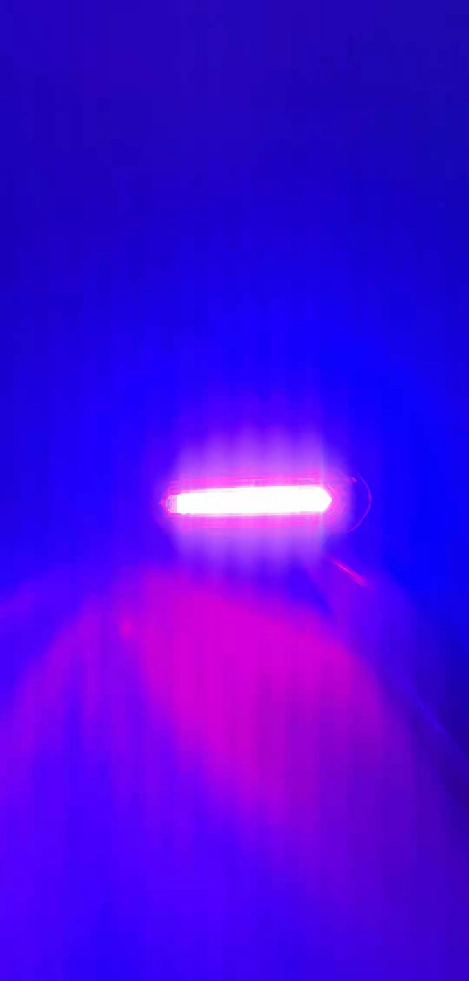 Bike Bicicleta LED 3 Cores Sinalizador Traseiro Farol Led Luz Segurança Pressione e segure por 3-5 segundos para liga HZ-03-3018