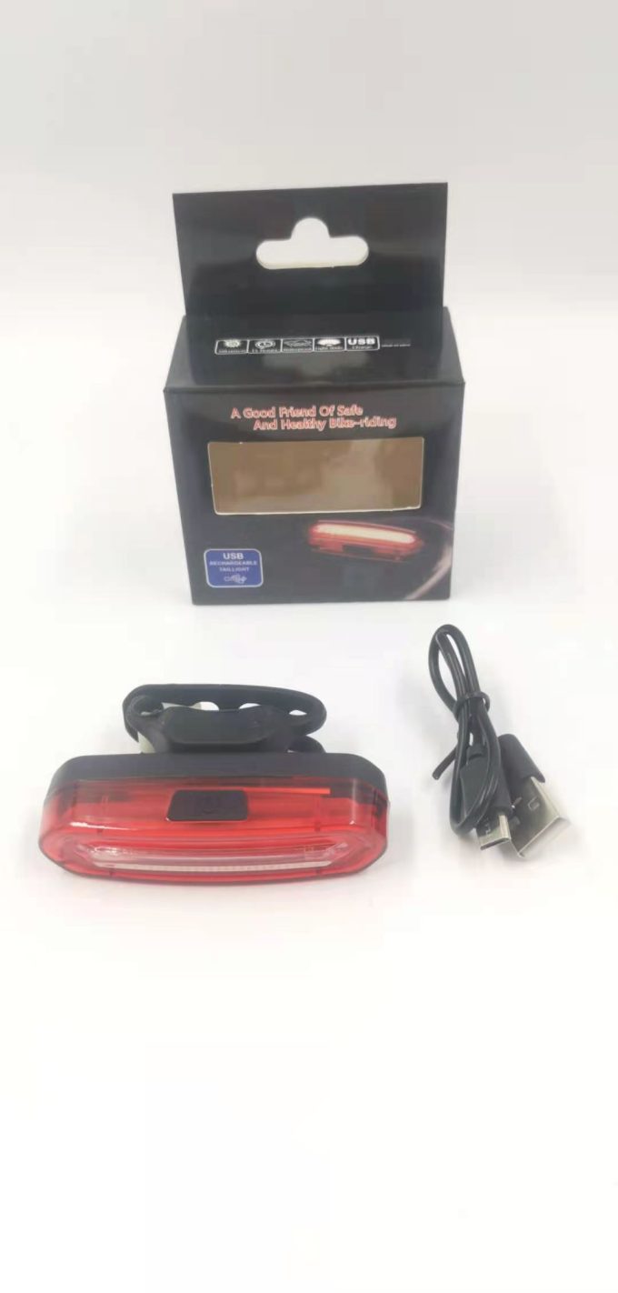 Bike Bicicleta LED 3 Cores Sinalizador Traseiro Farol Led Luz Segurança Pressione e segure por 3-5 segundos para liga HZ-03-3018