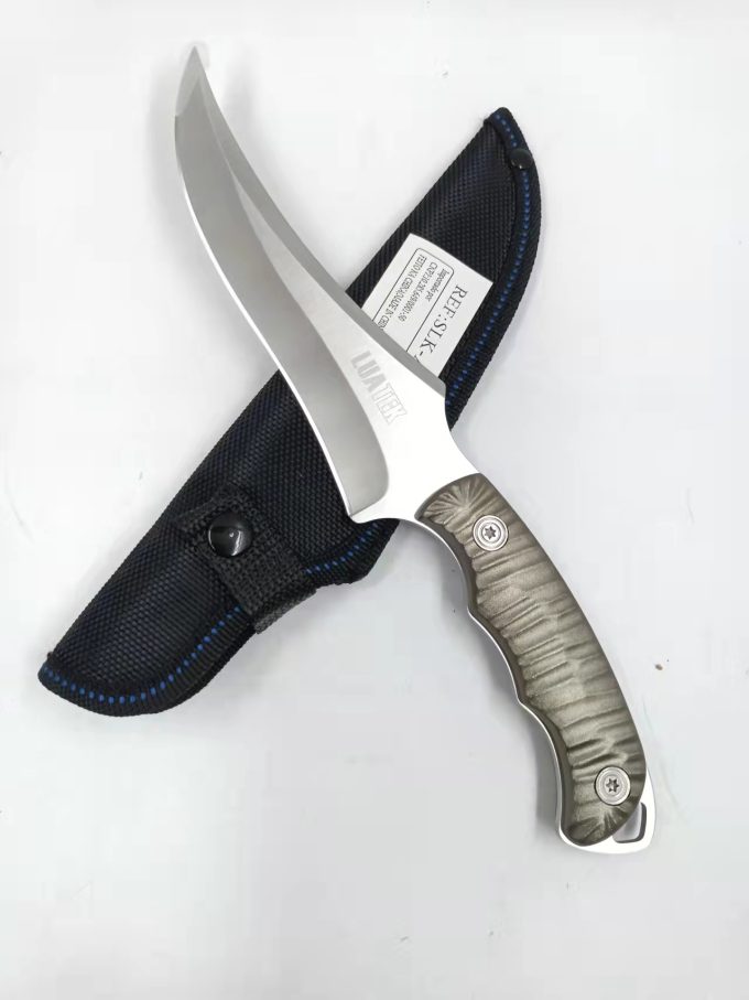 Faca Para Churrasco Pesca Tática  Afiada Premium Luxo SLK-a97