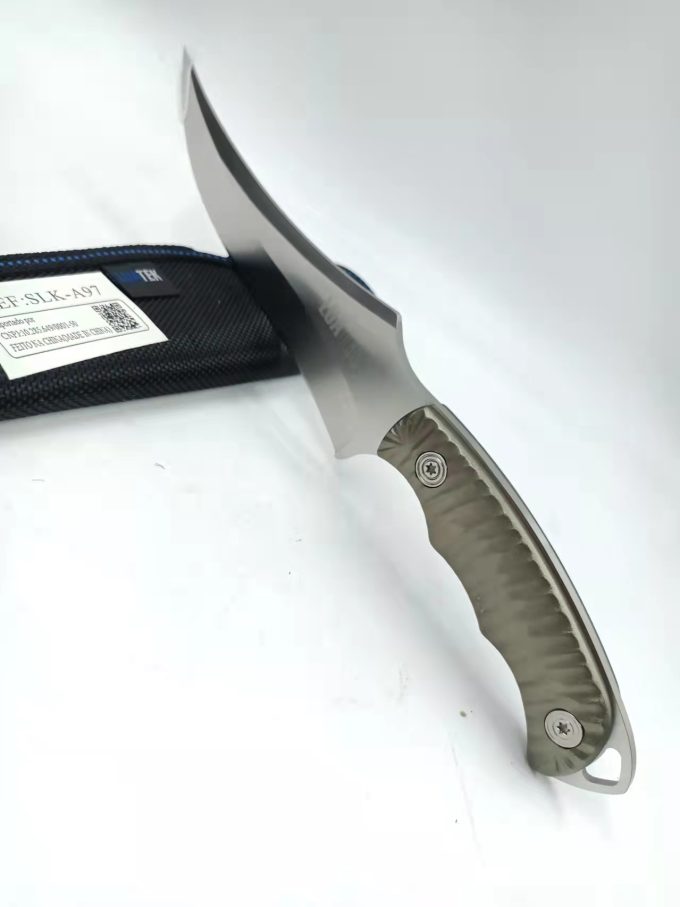 Faca Para Churrasco Pesca Tática  Afiada Premium Luxo SLK-a97