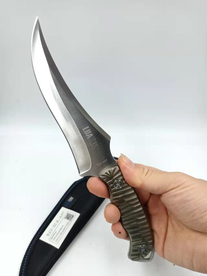 Faca Para Churrasco Pesca Tática  Afiada Premium Luxo SLK-a97
