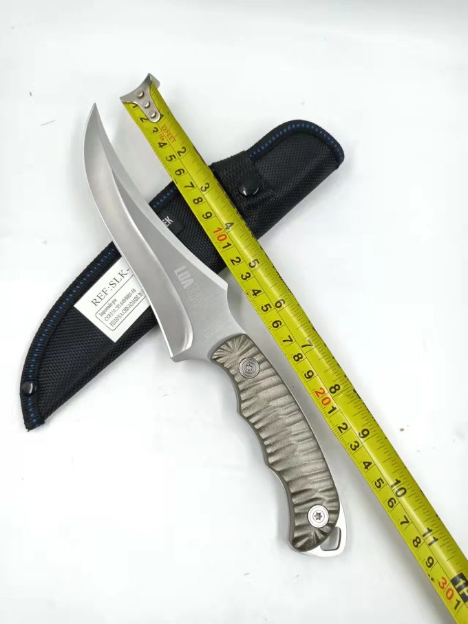 Faca Para Churrasco Pesca Tática  Afiada Premium Luxo SLK-a97