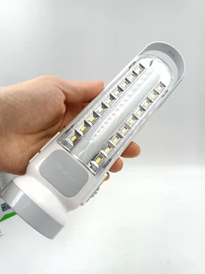 Lanterna Luminária de Emergência 1+18 LED 3W Recarregável Bivolt Elgin