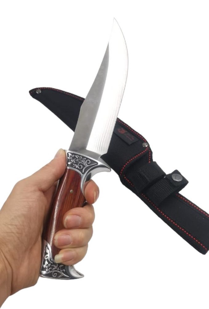 Faca De Caça Pesca Churrasco Luxo 1004