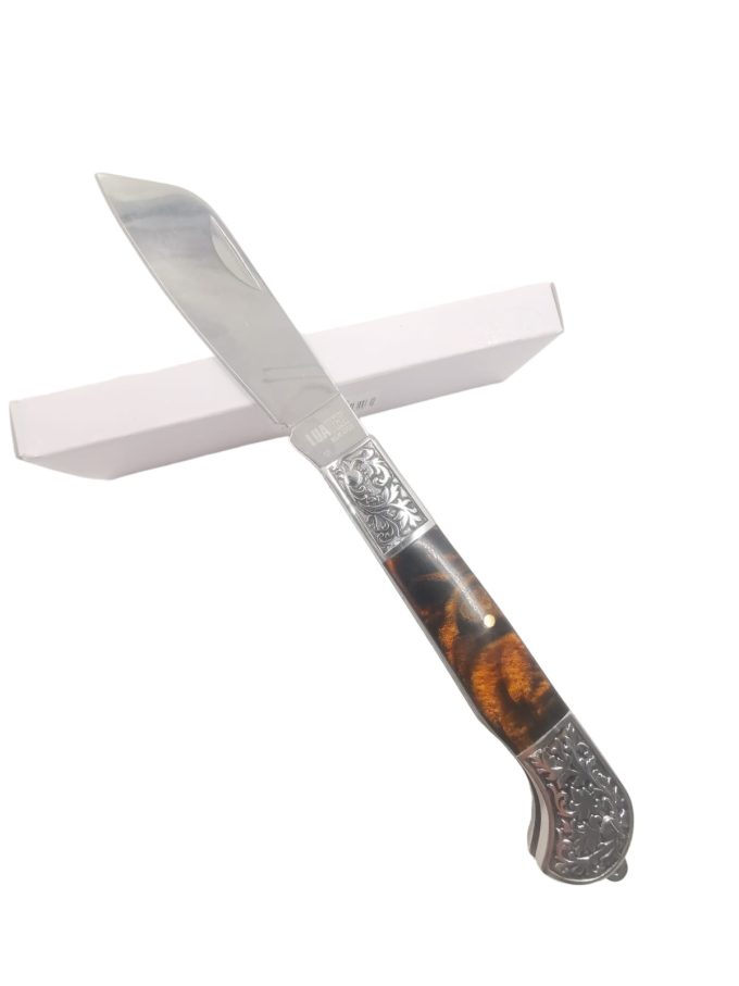 Canivete com cabo de metal estampado aço inoxidável - Image 7