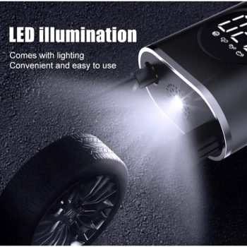 Mini Compressor de Ar Portatil Recarregavél Digital USB Calibrador Pneu Envio Imediato 215