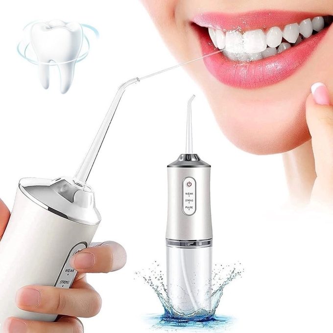 Irrigador Bucal Usb Água Branqueadora Dental Jato De Água / Fio Dental / Limpador De Dentes / recarregavel