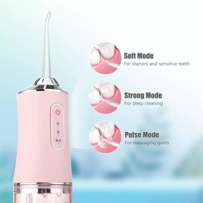 Irrigador Bucal Usb Água Branqueadora Dental Jato De Água / Fio Dental / Limpador De Dentes / recarregavel