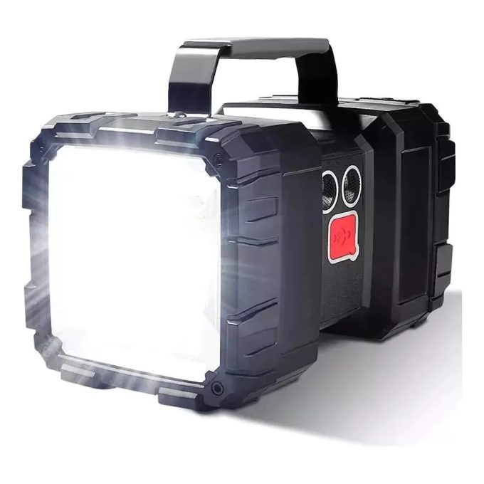 Holofote Multifunção Alcance 8000mah Lanterna  Monster