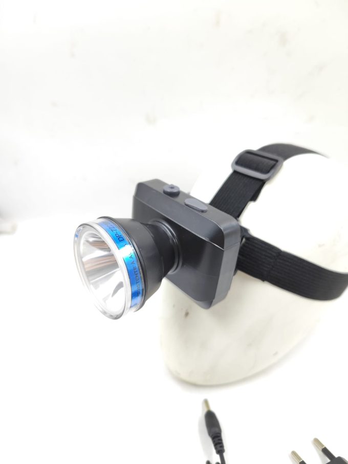 Lanterna de Cabeça Recarregável DP LED DP-7229A 100W