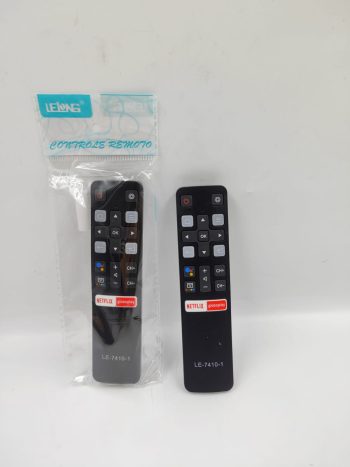 CONTROLE REMOTO TCL SMART NETFLIX sem Comando de voz LELONG LE-7410-1