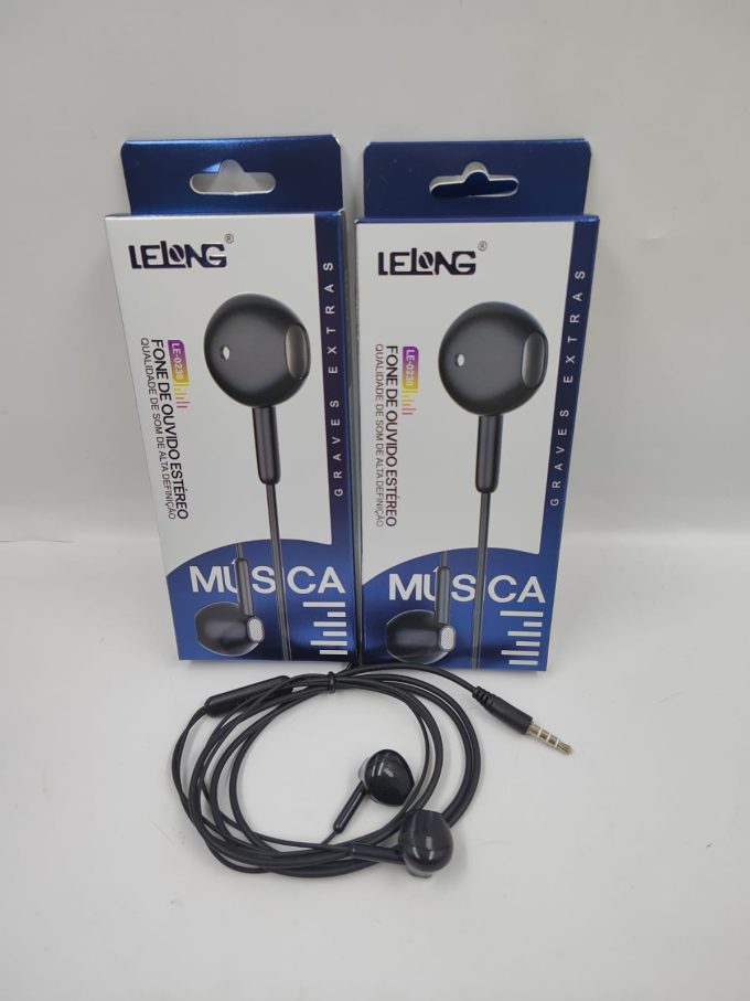 Fone de Ouvido Estéreo P2 c/ Microfone