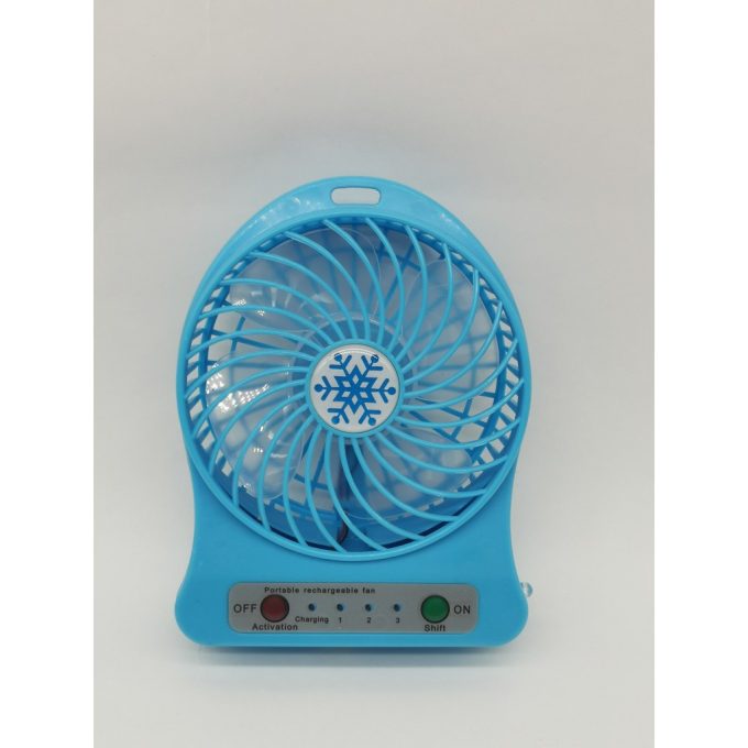 Ventilador Portátil Mini Recarregável Usb Com 3 Velocidades LS-902