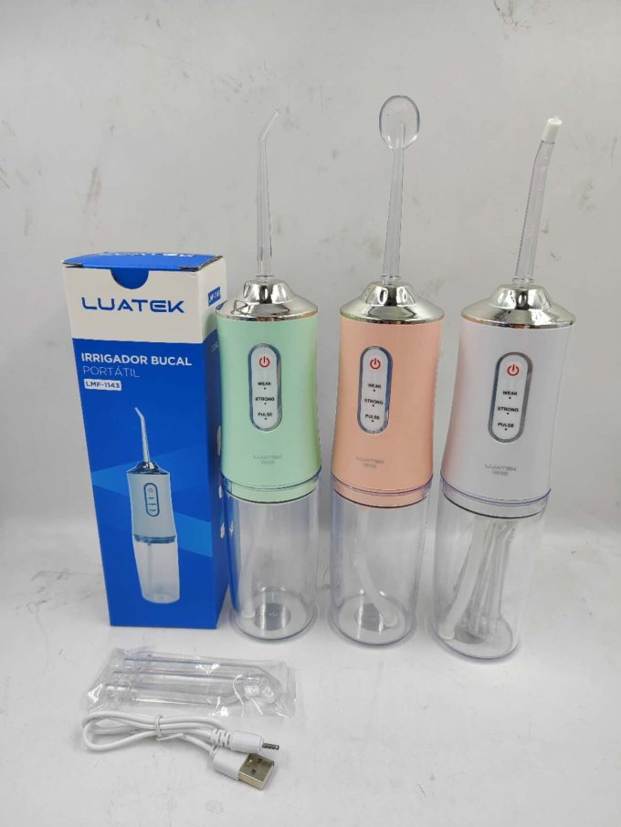 Irrigador Bucal Usb Água Branqueadora Dental Jato De Água / Fio Dental / Limpador De Dentes / recarregavel