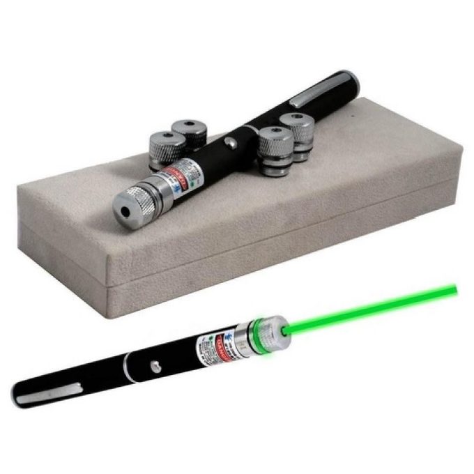 Caneta laser Power Green Laser Pointer Torch Foco ajustável 532NM caneta Lazer