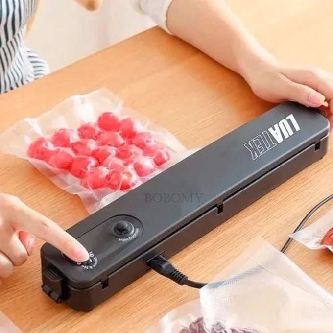 Cozinha Seladora plástico Alimentos vacuo embalagem manual 110V - Image 3