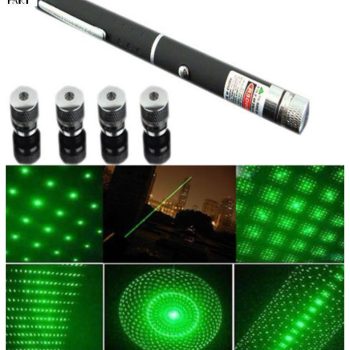 Caneta laser Power Green Laser Pointer Torch Foco ajustável 532NM caneta Lazer LT-404