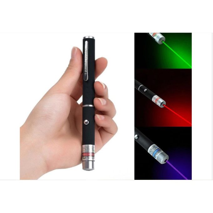 Caneta laser Power Green Laser Pointer Torch Foco ajustável 532NM caneta Lazer LT-404