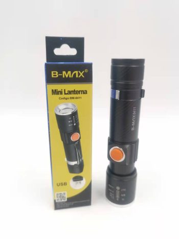 Lanterna Tatica Recarregavel Usb Led Super Potente
