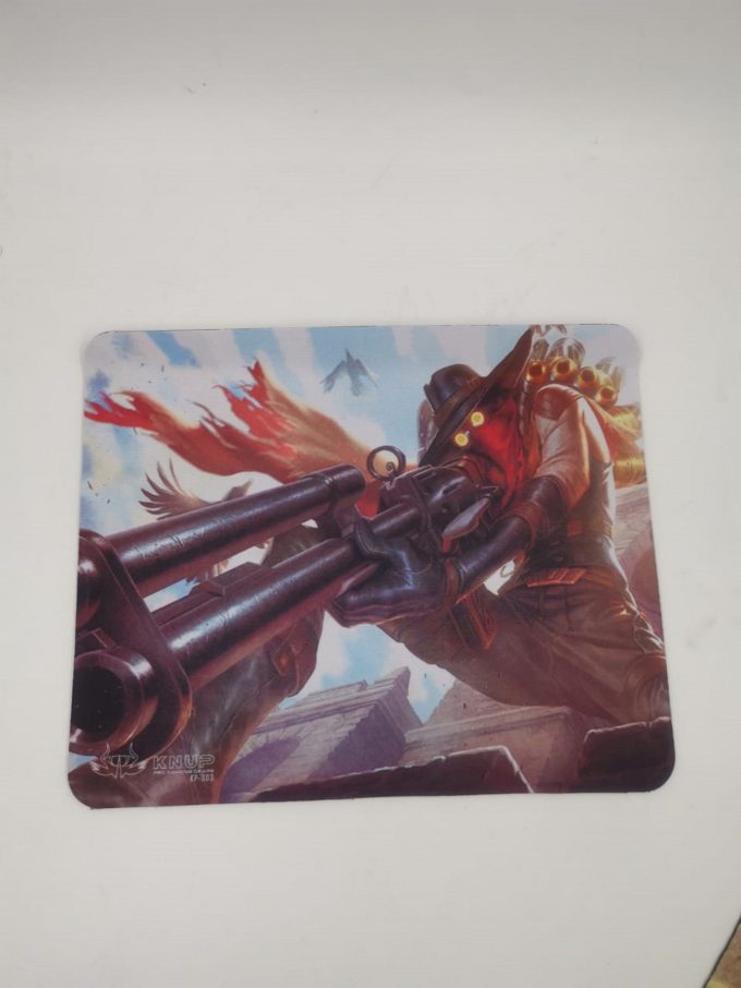 Mouse Pad Pequeno 26x21cm Estampado Tema Games e Séries Cor aleatória KP-S03