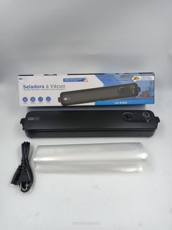 Cozinha Seladora plástico Alimentos vacuo embalagem manual 110V