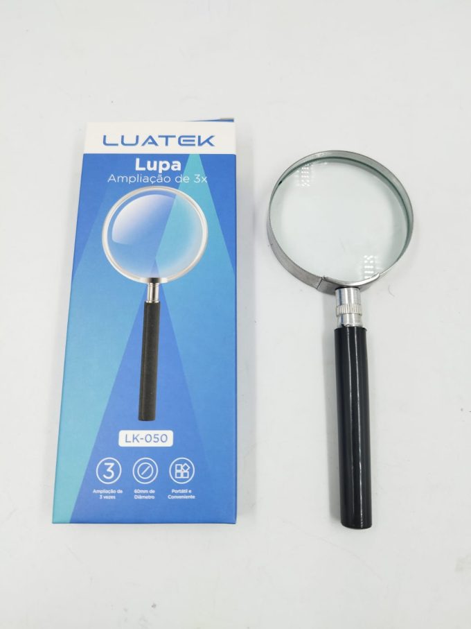 Lupa de Aumento para Leitura 3X  60MM