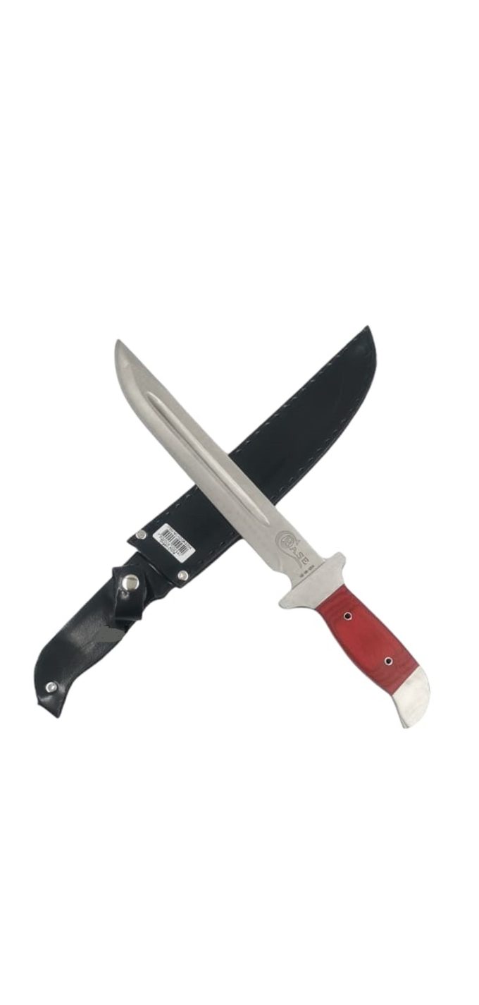 Faca Militar Tática Caça Pesca Camping Aço Inox HZ-06-0254