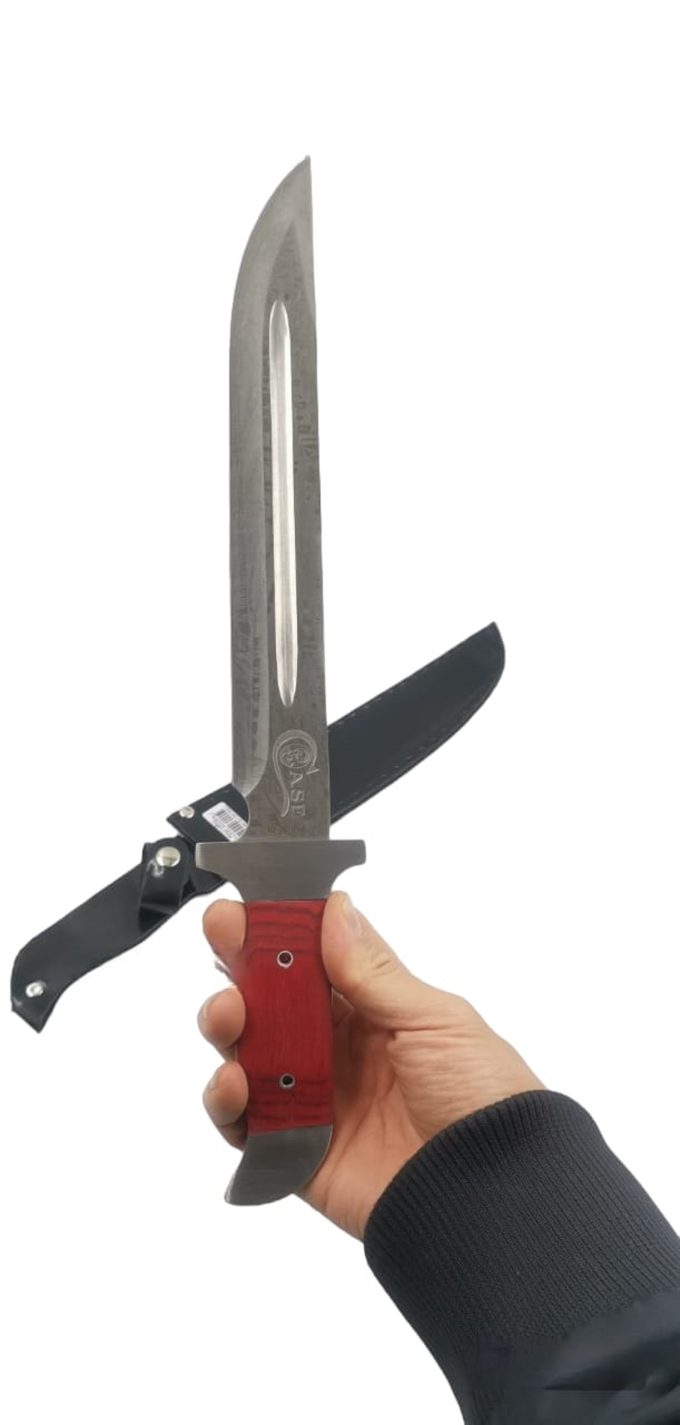 Faca Militar Tática Caça Pesca Camping Aço Inox HZ-06-0254