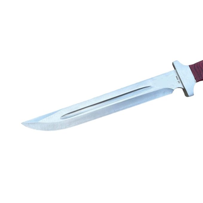 Faca Militar Tática Caça Pesca Camping Aço Inox HZ-06-0254