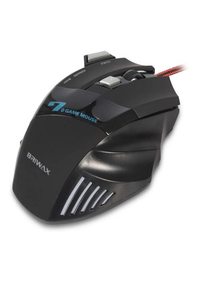 Mouse Gamer Laser X7 2400dpi Led Usb 7 Botões Profissional - Image 10