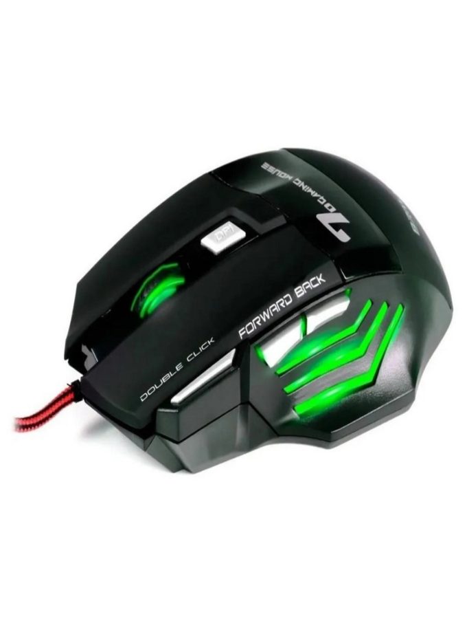 Mouse Gamer Laser X7 2400dpi Led Usb 7 Botões Profissional - Image 11
