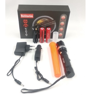 Lanterna Tática Led Cree Police Swat Profissional Sos MK-10-0305