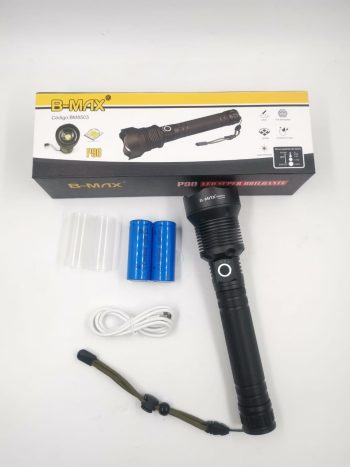 Lanterna de luz forte SupFire L3 (P90) recarregável de longo alcance externo ultra-brilhante zoom led holofote de luz de longo alcance de alta