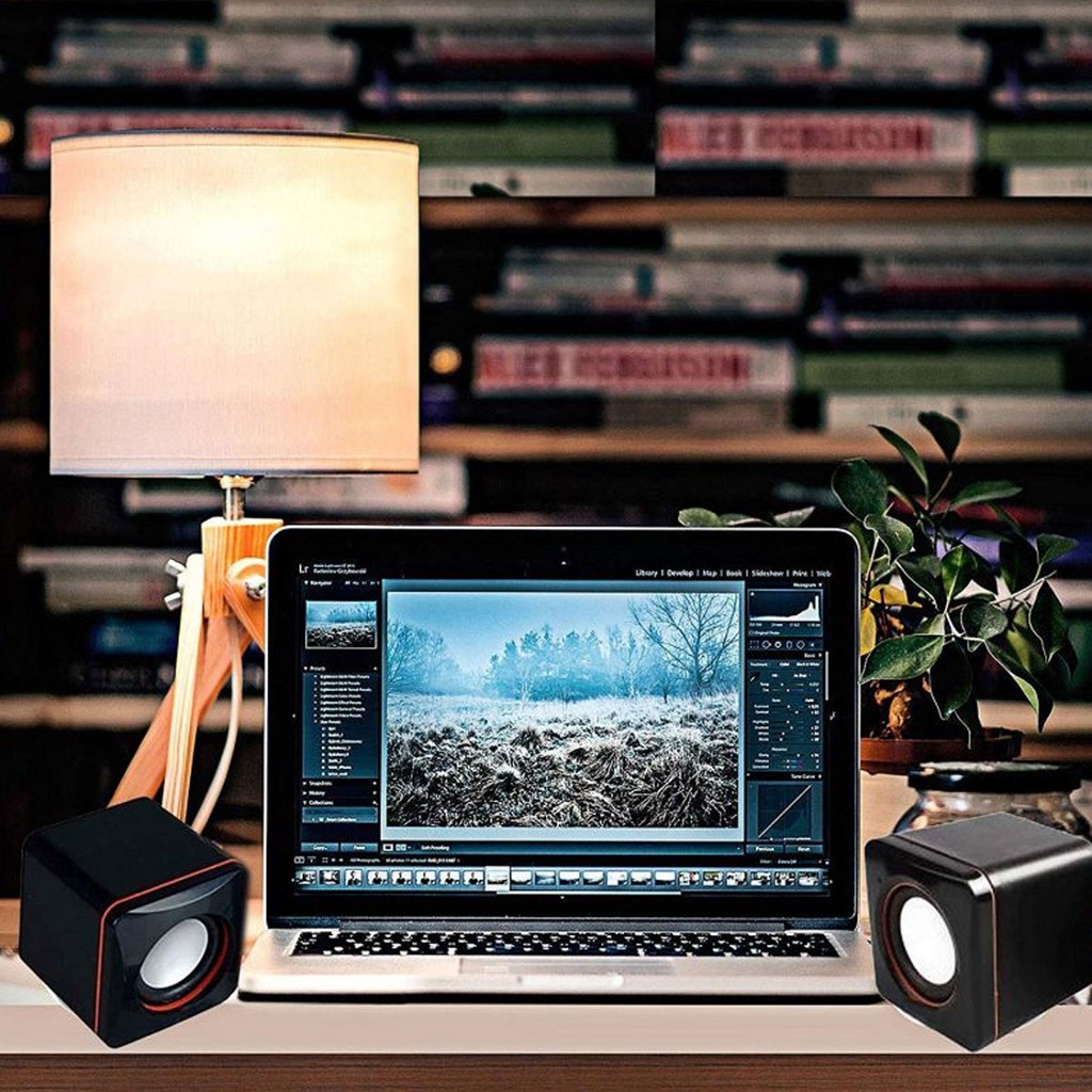 Caxinha de som para computador USB P2 Multimédia Digital speaker