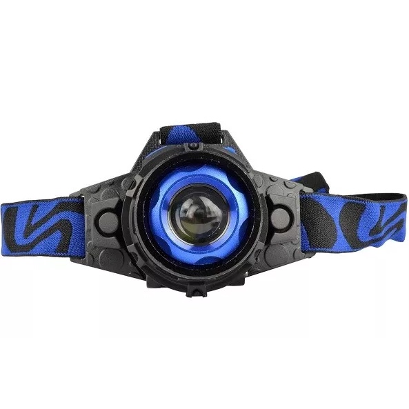 Lanterna de Cabeça com LUZ LED 3 Modos para Acampamentos/Esportes/Lanterna recarregável 0349
