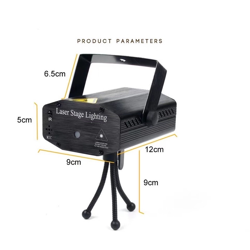 Projetor Show De Laser Luz Led Holográfico Natal 6 Efeitos