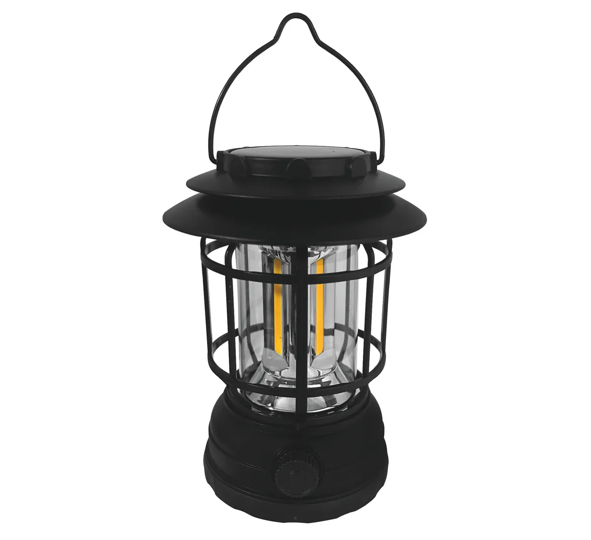 Lampião Lanterna Retrô Portátil Led Recarregável Usb LUA TEK