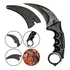 Canivete Luatek Abertura Manual Slk - D18 Karambit Bainha - Preto