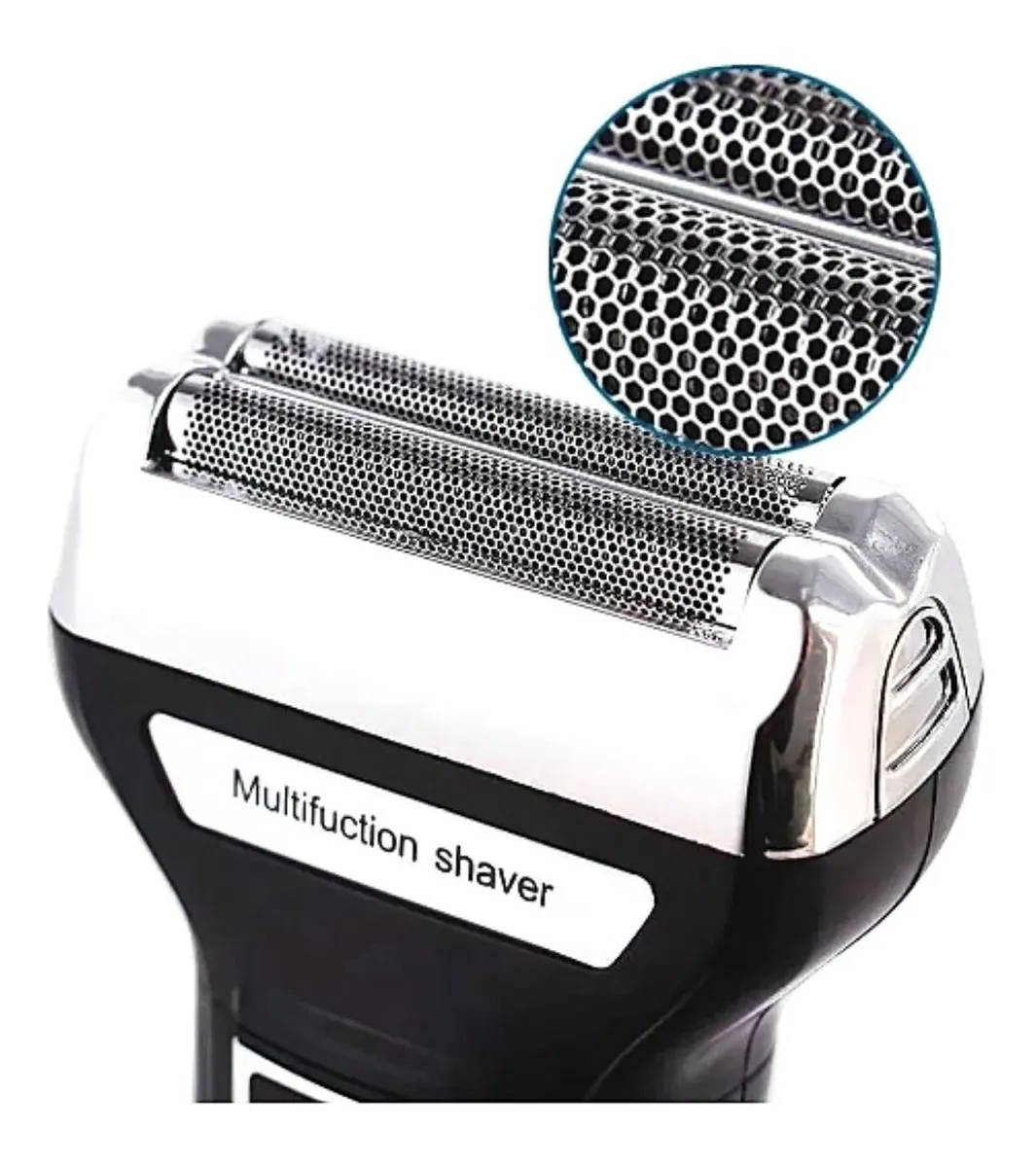 Barbeador Aparador Kemei 3 Em 1 Nariz Barba Corpo Km-6558