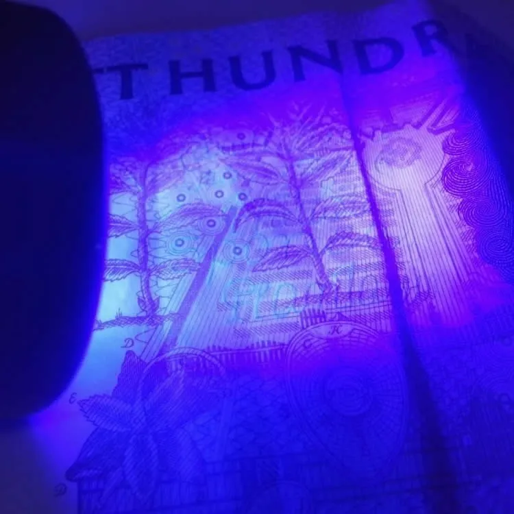 Lanterna Tatica Led Uv LUZ Negra + Led Cob Branco Para Escorpião nota original